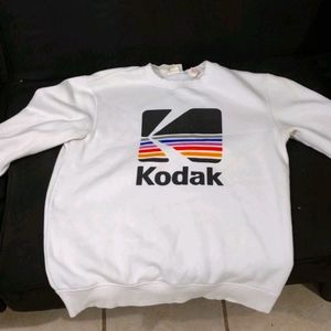 White Kodak Sweatshirt